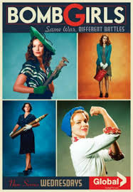 Bomb Girls Season One Tv Review Canada S Women Of War Girls Tv Series Girl Posters Ali Liebert