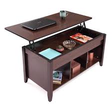 When positioned correctly, they are ideal for kids to sit on the sofa and be able to reach the table to do their homework. Modern Wood Lift Top Coffee Table Living Room Office W Hidden Storage Lift Tabletop Black Walnut Buy Online In Dominica At Dominica Desertcart Com Productid 160351481