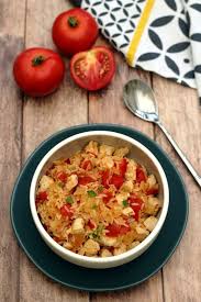 Riz Pilaf Aux Tomates Et Poulet Amandine Cooking Riz Pilaf Recette A Base De Riz Recette Riz Poulet