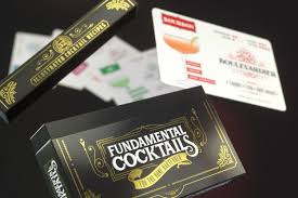 All the cocktails you need to know in a proper deck of playing cards. Fundamental Cocktails Recipe Cards Maneful