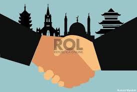 Poster tentang keragaman agama : Aichr Asean Kawasan Berkumpulnya Agama Agama Dunia Republika Online