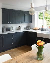 Image Result For Black Shaker Cabinets Cottage Kitchen Cabinets Country Kitchen Cabinets Free Standing Kitchen Cabinets