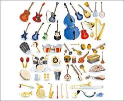 32 Sets Of Free Vector Music Clip Art Graphics Musical Instruments Musicals Clip Art