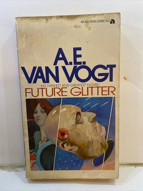 A.E. van Vogt's Future Glitter, AI generated