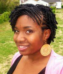 Short natural hair twist styles look snazzy and offbeat, which makes them a perfect option for guys who choose to stand out in the crowd. Natural Hairstyles For Work 15 Fab Looks Hair Twist Styles Natural Hair Styles For Black Women Natural Hair Twists