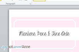 Maybe you would like to learn more about one of these? How To Organize In 5 Steps Free Printable Labels Sweet Anne Designs