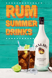 Looking For Refreshing Easy To Make Rum Recipes This Summer Look No Further As These Simple Recipes Will Brighte Rum Drinks Recipes Malibu Drinks Rum Drinks