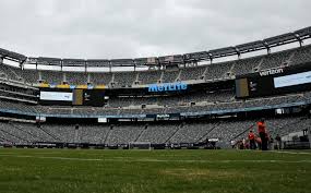 Man City Vs Liverpool Pitch At Metlife Stadium In Awful