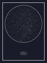 Custom Star Map Did This As A One Year Gift Before So Special So Much Meaning The Stars Were Where He First Said I Love You N Yildiz Haritasi Yildiz Hediyeler