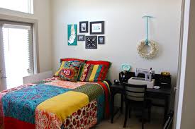 If your apartment is just one room—with no walls to separate the bedroom from the living room—it probably resembles they borrowed some of the bedroom square footage—which starts at the back of the apartment—to establish a larger living room with a small home office near the front windows. Bedroom Decorating Ideas For College Apartments Bedroom Decorating