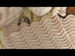 Tig Isi Su Dalgasi Yelek Modelinin Yaka Ve Kol Kesimi Anlatimi Youtube Baby Knitting Patterns Tig Isleri Orgu
