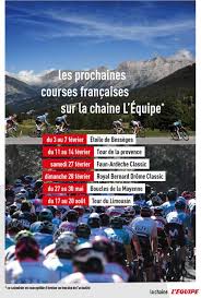 Decouvrez Le Programme De La Saison De Cyclisme 2021 Sur La Chaine L Equipe