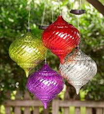 Large Outdoor Solar Color Changing Finial Ornament In Holiday Lighting Exterior Christmas Lights Holiday Lights Outdoor Solar Lights