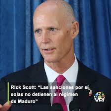 El diplomático estadounidense, Rick Scott, aseveró que el gobierno de EEUU  considera "el uso de activos militares estadounidenses para ofrecer ayuda a  los millones de venezolanos hambrientos y enfermos" . . "Las