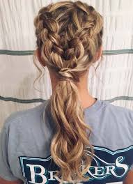 Check her cute hairstyles for dance classes which are very comfortable and easy to do. 22 Ideas Hairstyles Updo Prom Bangs Cute Prom Hairstyles Low Ponytail Hairstyles Dance Hairstyles