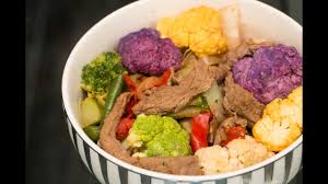 Toss the ingredients from the centre to the side of the wok using a wooden spatula. Beef Stir Fry Diabetes Friendly Recipe Blue Meals Youtube