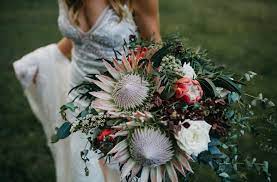 Green wedding bouquets beach wedding tents. Wedding Flower Availability By Month In Australia