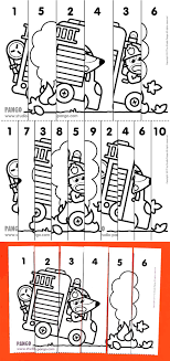 Check spelling or type a new query. Fire Truck Numerical Puzzle Count To 6 10 Puzzle Numerique Fire Truck Craft Fire Safety For Kids Counting Activities Preschool