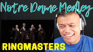 RINGMASTERS singing their "Notre Dame Medley"