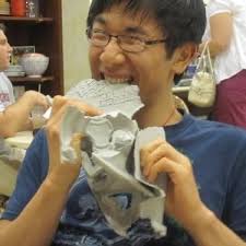 Rice retort corresponding pot (with rice scale) Ginmine chrysanthemum (Ruri  glaze) No. 9 pot 5-96091 0386ap : Amazon.co.uk: Home & Kitchen