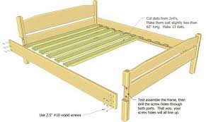Materials needed for your diy twin platform bed frame: Queen Bed Frame Plans Diy Blueprints House Plans 16875