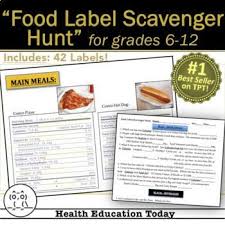 Nutrition Lesson 42 Food Labels To Read This Is The 1 Best Selling Secondary Nutrition Lesson On Nutrition Facts Label Health And Nutrition Food Labels
