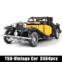 Vintage MOC 13080 Bugatti 50T Retro Sports Car Bricks Toys