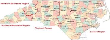 Road map of western north carolina. Climbing In North Carolina
