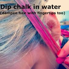 How long do hair dyes last? How To Chalk Your Hair Temporary Streaks Momfluential Media
