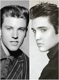 Ricky Nelson and Elvis Presley