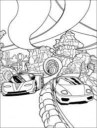 Young car enthusiasts, this coloring page is for you: Printable Coloring Race Car Colouring Novocom Top