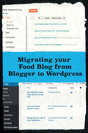 Moving a Food Blog from Blogger to WordPress | Simple Awesome Cooking