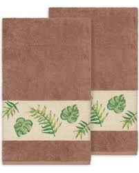 Get it as soon as tomorrow, jun 17. Amazing Holiday Deal Linum Home Textiles Zoe Tropical Bath Towels In Latte Set Of 2