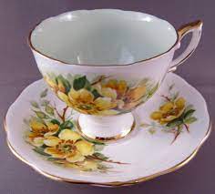 Shop the official royal albert® store today. Royal Standard Wild Rose Bone China Teacup And Saucer Yellow Etsy Tea Cups Vintage English China China Tea Sets