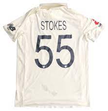 To start it off, stokes wears jersey number 55 for england in test cricket. Signed Ben Stokes Shirt Match Worn England Cricket Jersey Rare