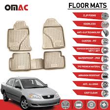 My son is a macanic. Floor Mats Liner 3d Molded Tan Fits Toyota Corolla 2003 2008 Omac Shop Usa Auto Accessories