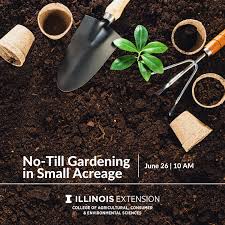 While gas powered roto tilling equipment makes garden tilling a relatively easy job (compared to doing it by hand and using a spade or fork), even use your roto tiller to go over your garden in an up and down pattern, then walk over the entire area picking up any roots or underground vegetation the. No Till Gardening In Small Acreage Webinar University Of Illinois Extension