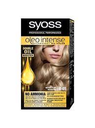 Syoss Oleo Intense Hajfestek Bezsszoke 8 05 1 Db A Rossmann Webaruhazban Hair Color Color Intense