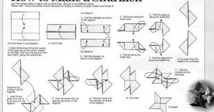 Origami Shuriken Aka Ninja Throwing Star Shuriken Ninja Star Origami Ninja Star