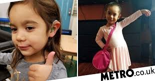 4-year-old deaf girl loves to dance even though she can't hear music