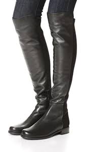 5050 Flat Boots By Stuart Weitzman Boots High Knee Boots Outfit Knee High Leather Boots