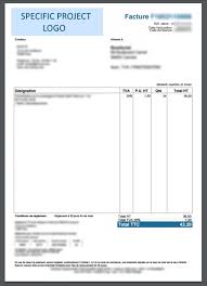 Logo in vector.svg file format. Moderna Invoice With Logo Of The Linked Project