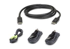 3m usb displayport secure kvm cable kit 2l 7d03udpx4 aten