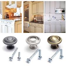 Decorative cabinet hardware is a lot like jewelry, it can add the perfect accent. Rimmed Antique Decorative Cupboard Kitchen Drawer Cabinet Door Knob Pull Handle Ebay
