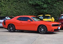New Dodge Challenger Srt8 Scatpack Shaker In Go Mango Gomango New Dodge Challenger Cars Uk Dodge