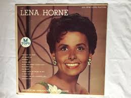 1ST RELEASE, 1958 Lena Horne Self Titled Mono LP, VG+ VInyl Tops: L1502  *NICE😮