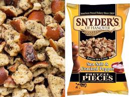 I love the little bits and pieces of pretzel so they . We Try Every Flavor Of Snyder S Flavored Pretzel Pieces
