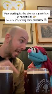Intense rehearsals are underway with @harryboydactor to ensure the  smoothest of comedy shows 🍻 , At the @phoenixartsclub Friday 8th August  TICKET LINK IN BIO! , #patsymay #bgt #london #puppetry ...
