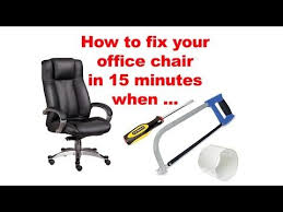 How To Fix Your Office Chair In 15 Minutes When Pneumatic Gas Lift Cylinder Won T Stay Up Office Chair Modern Home Office Furniture Chair