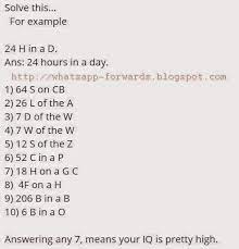 Whatsapp puzzle 24 hours in a day. Solve This 64 S On Cb Puzzles World